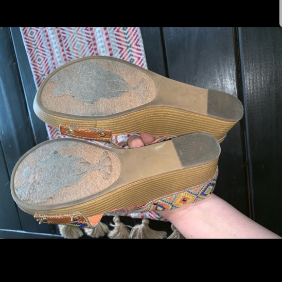 Rocket dog Aztec wedge slides sz8.5 - Picture 4 of 7